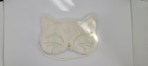 Extra Fuzzy Cat Sleep Mask Glow in the Dark