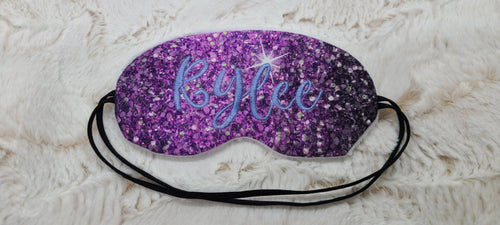Purpler Glitter Sleep Mask