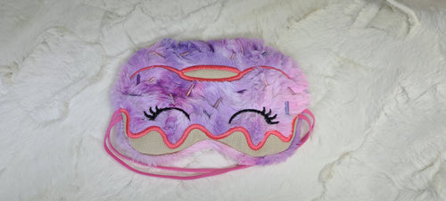Fuzzy Donut Sleep Mask