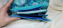 Blue Flower Full Size Wallet